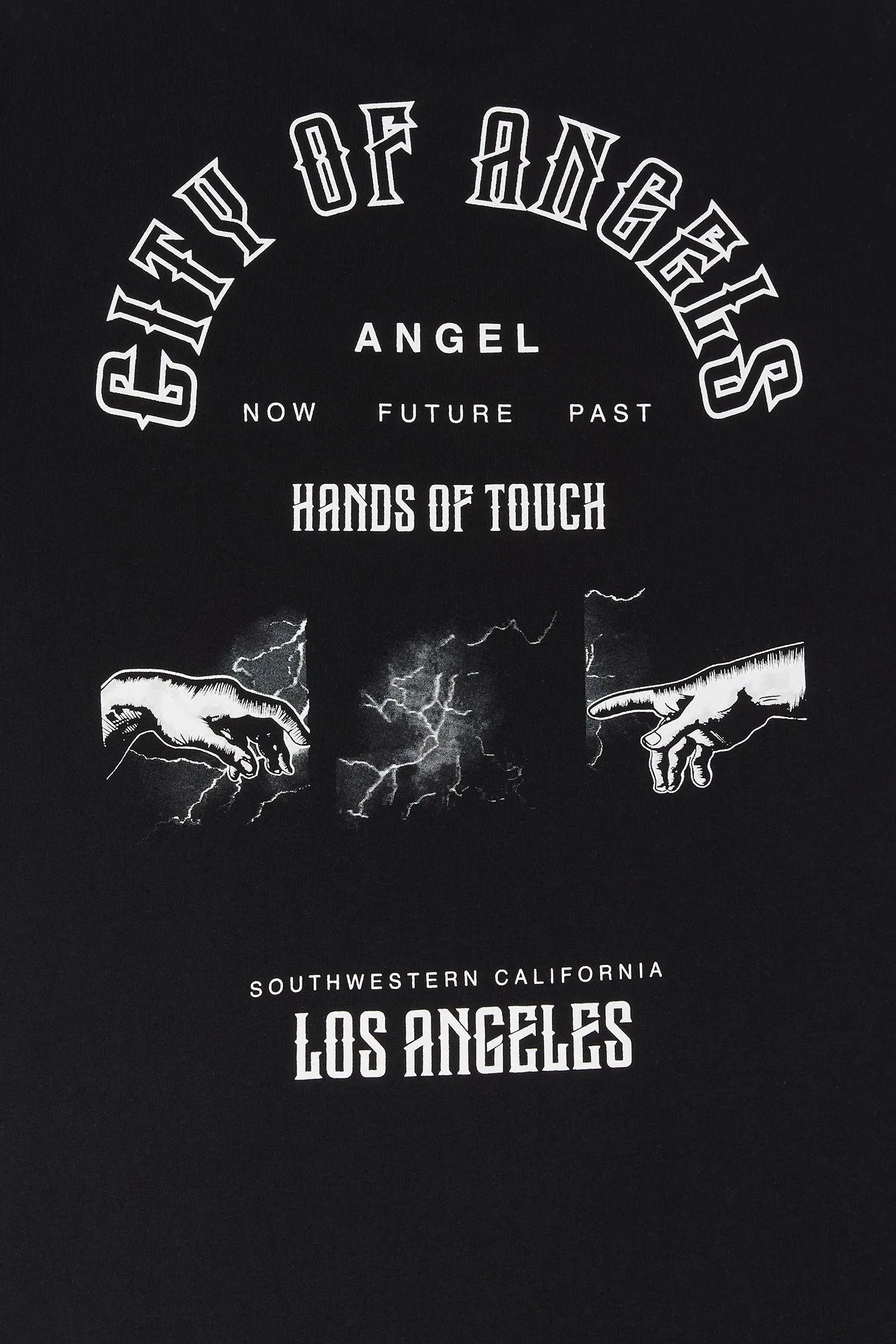 City of Angels Graphic T-Shirt sold by Urban Planet product image thumbnail 5