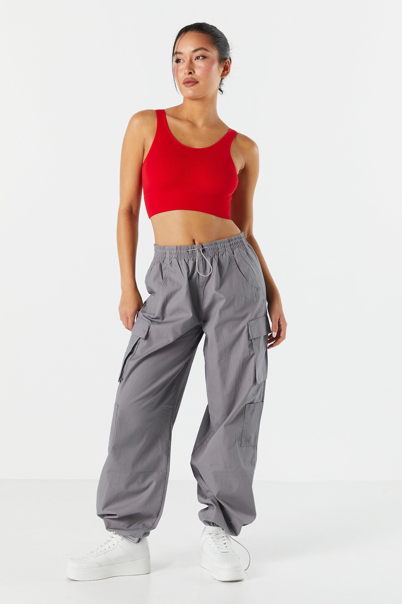 Ribbed Seamless Sports Bra sold by Urban Planet product image thumbnail 12