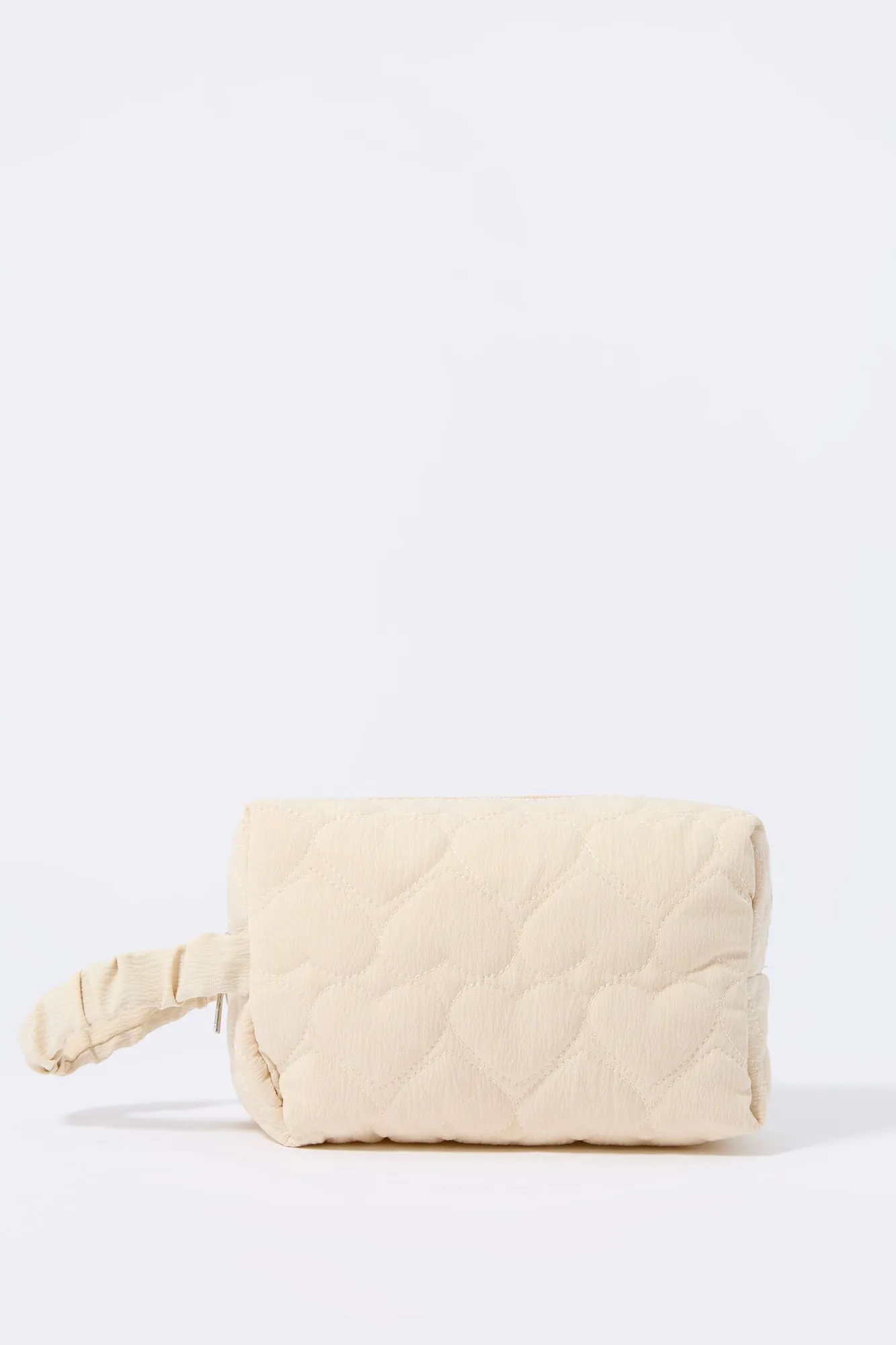 Heart Stitched Makeup Bag sold by Urban Planet