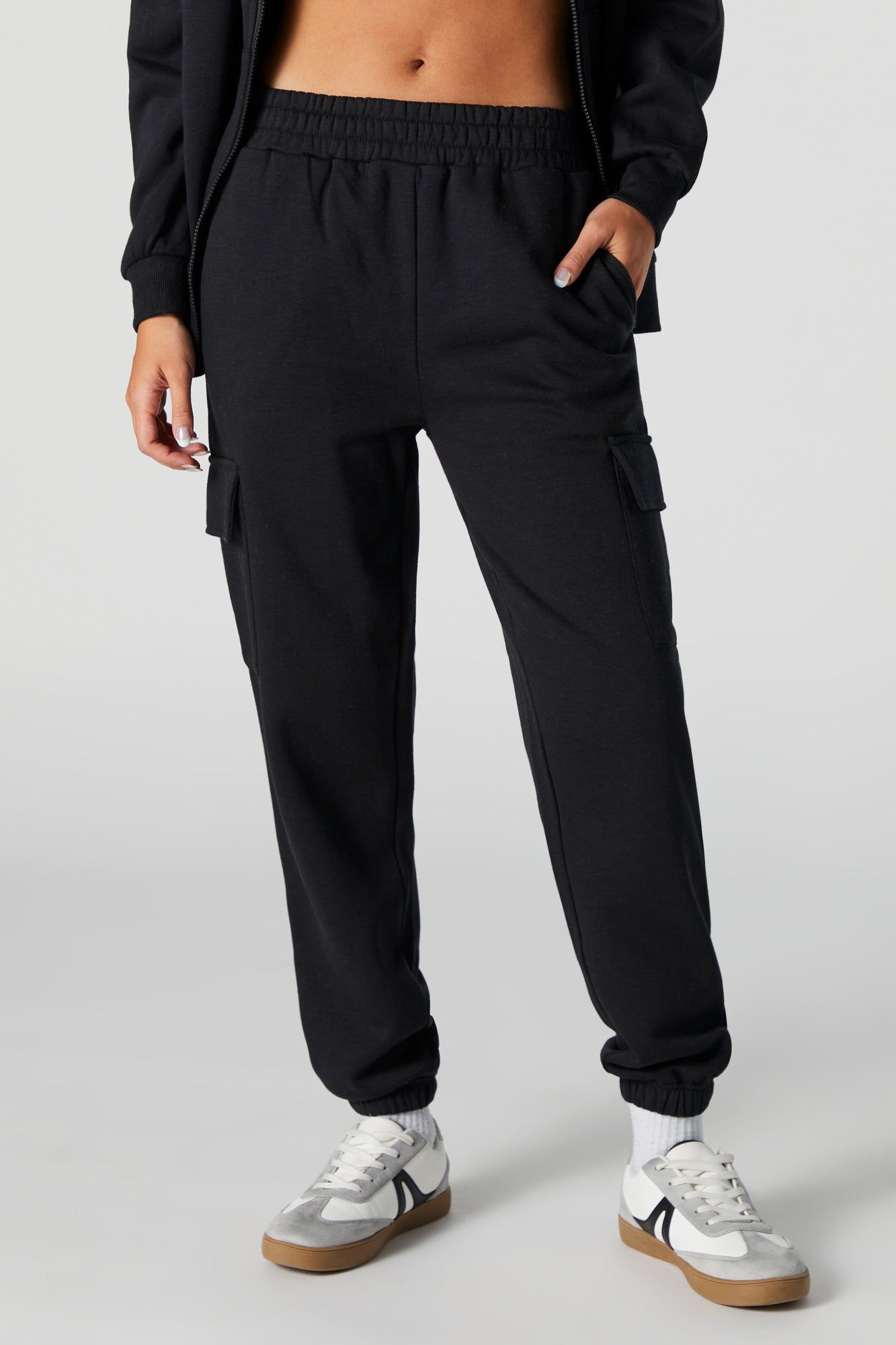 Fleece Cargo Jogger sold by Urban Planet product image thumbnail 5