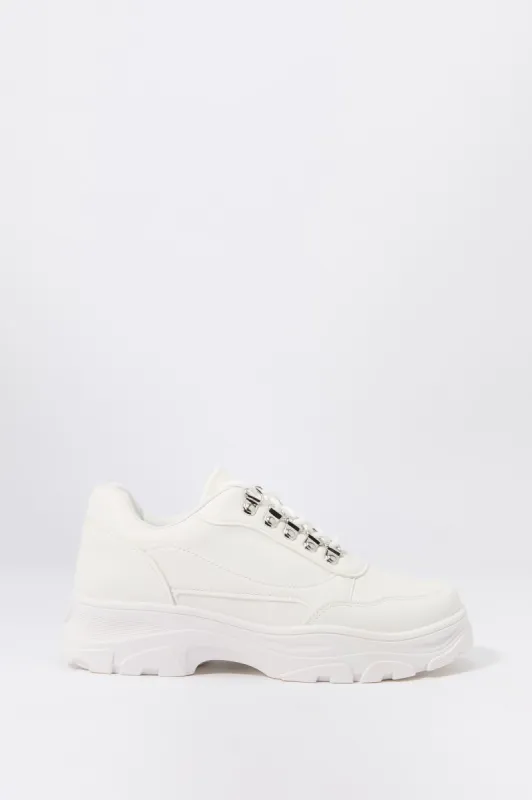 D-Ring Lace Up Chunky Sneaker sold by Urban Planet