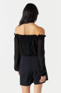 Maillot en chiffon à épaules dénudées sold by Urban Planet