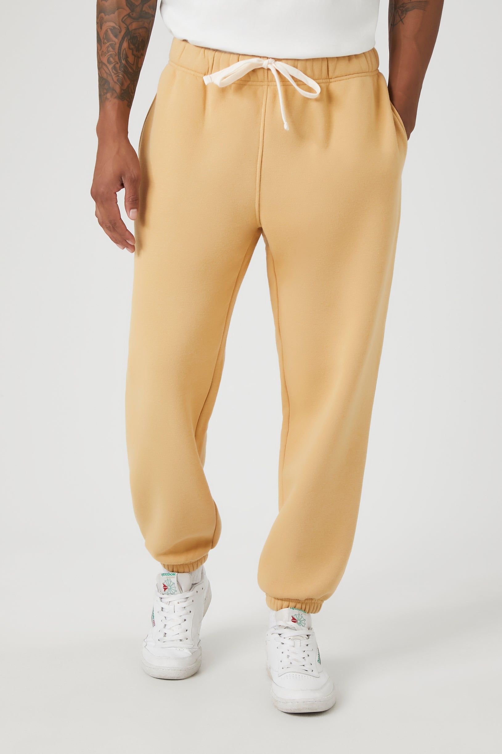 Jogger en mélange de coton à taille coulissante sold by Urban Planet product image thumbnail 2