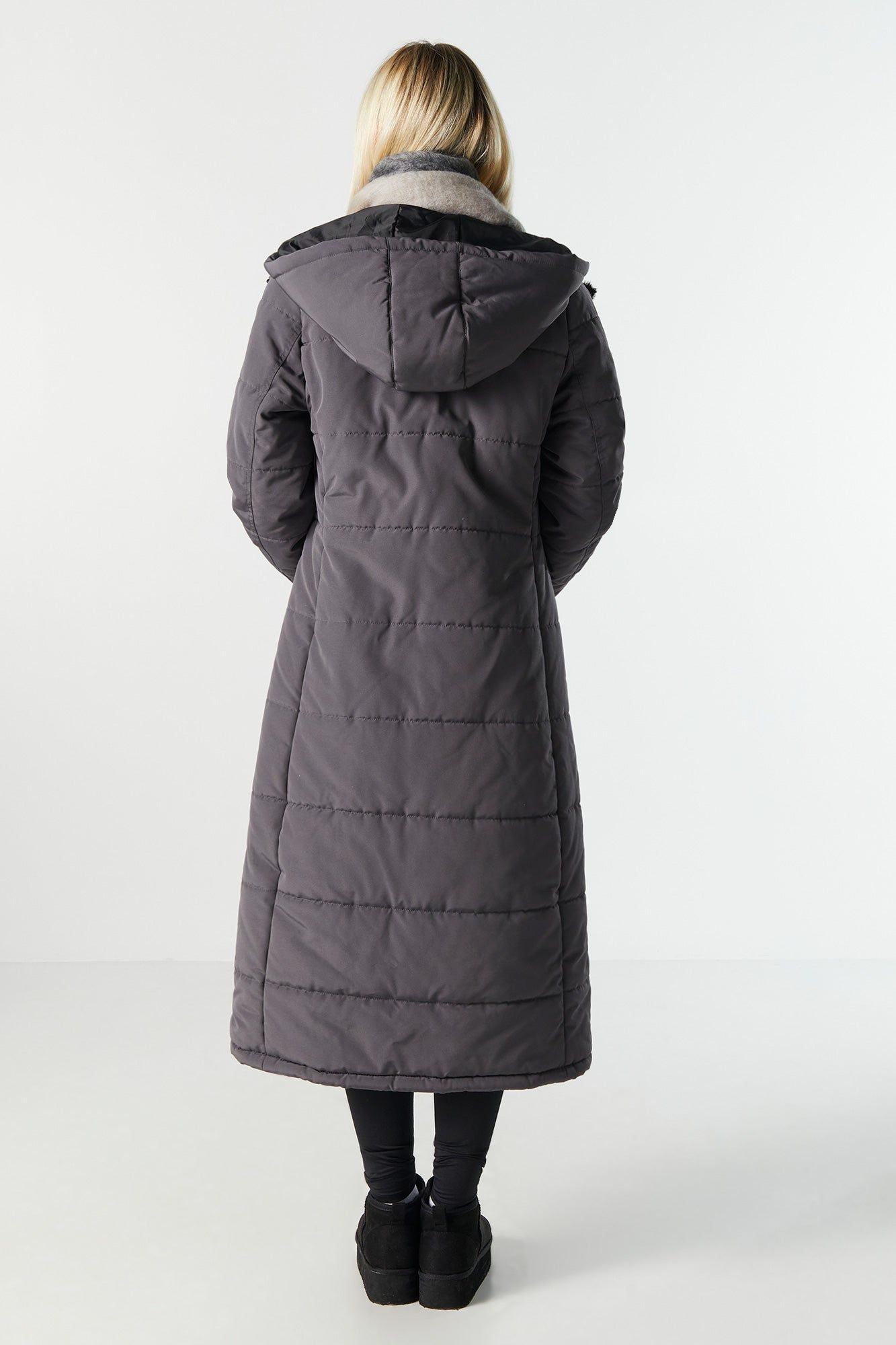Longline Puffer Jacket sold by Urban Planet product image thumbnail 2