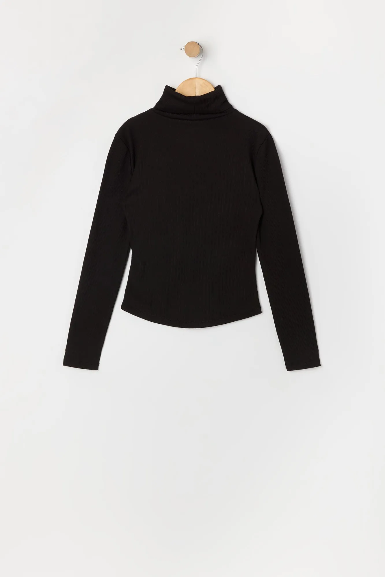 Col roulé côtelé à manches longues pour fille sold by Urban Planet product image thumbnail 4