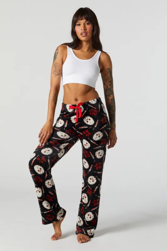 Plush Friday the 13th Print Pajama Pant sold by Urban Planet