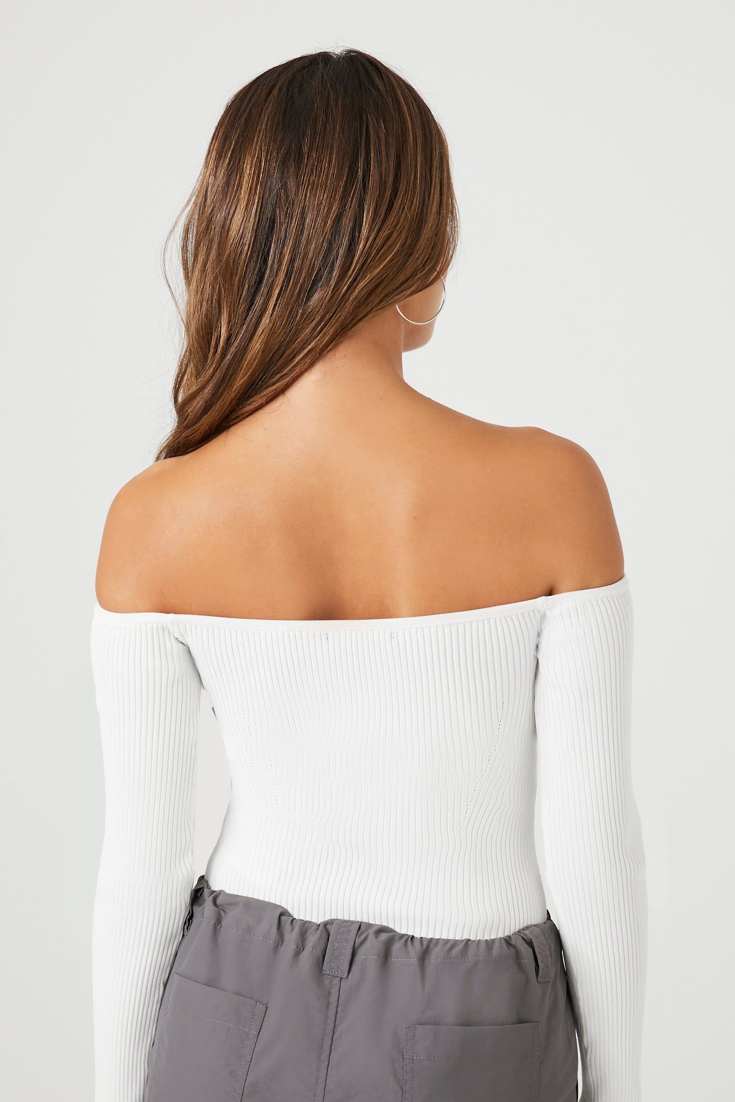 Maillot en tricot à épaules dénudées sold by Urban Planet product image thumbnail 2