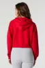 Destination Embroidered Zip-Up Cropped Hoodie sold by Urban Planet