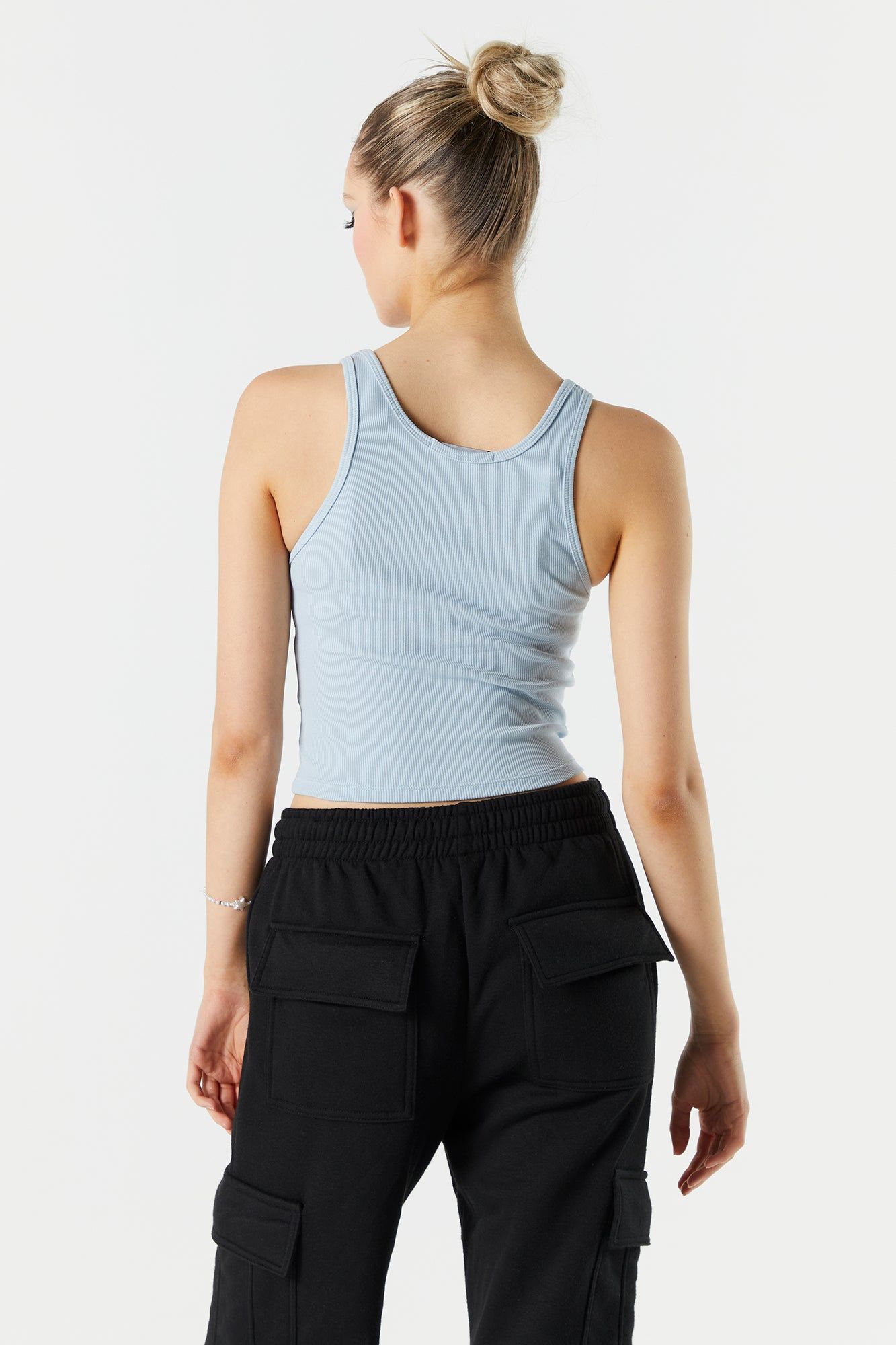 Ribbed Henley Tank sold by Urban Planet product image thumbnail 17