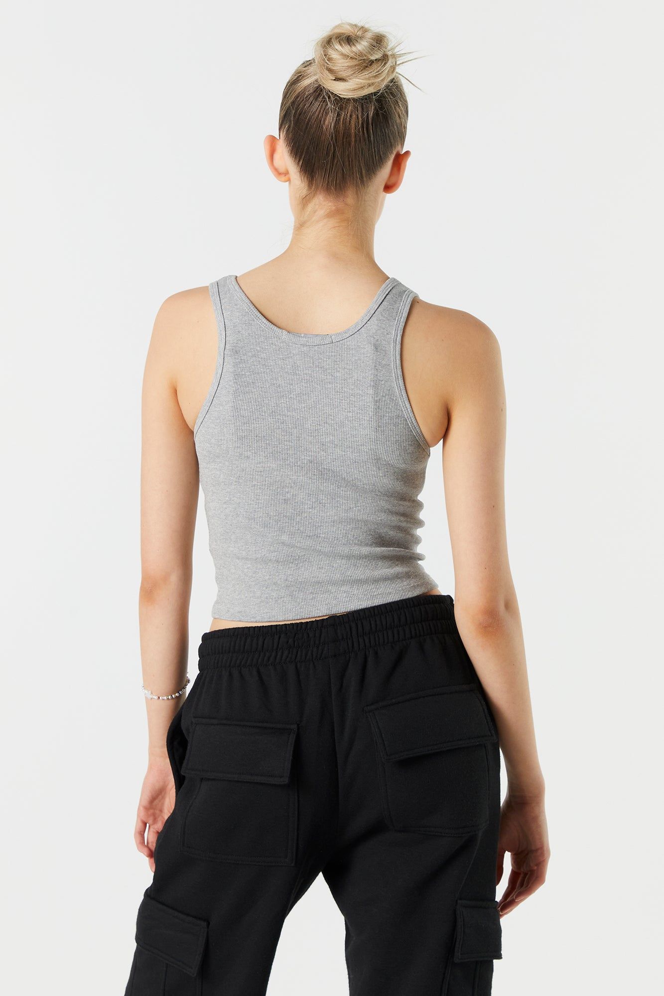 Ribbed Henley Tank sold by Urban Planet product image thumbnail 8