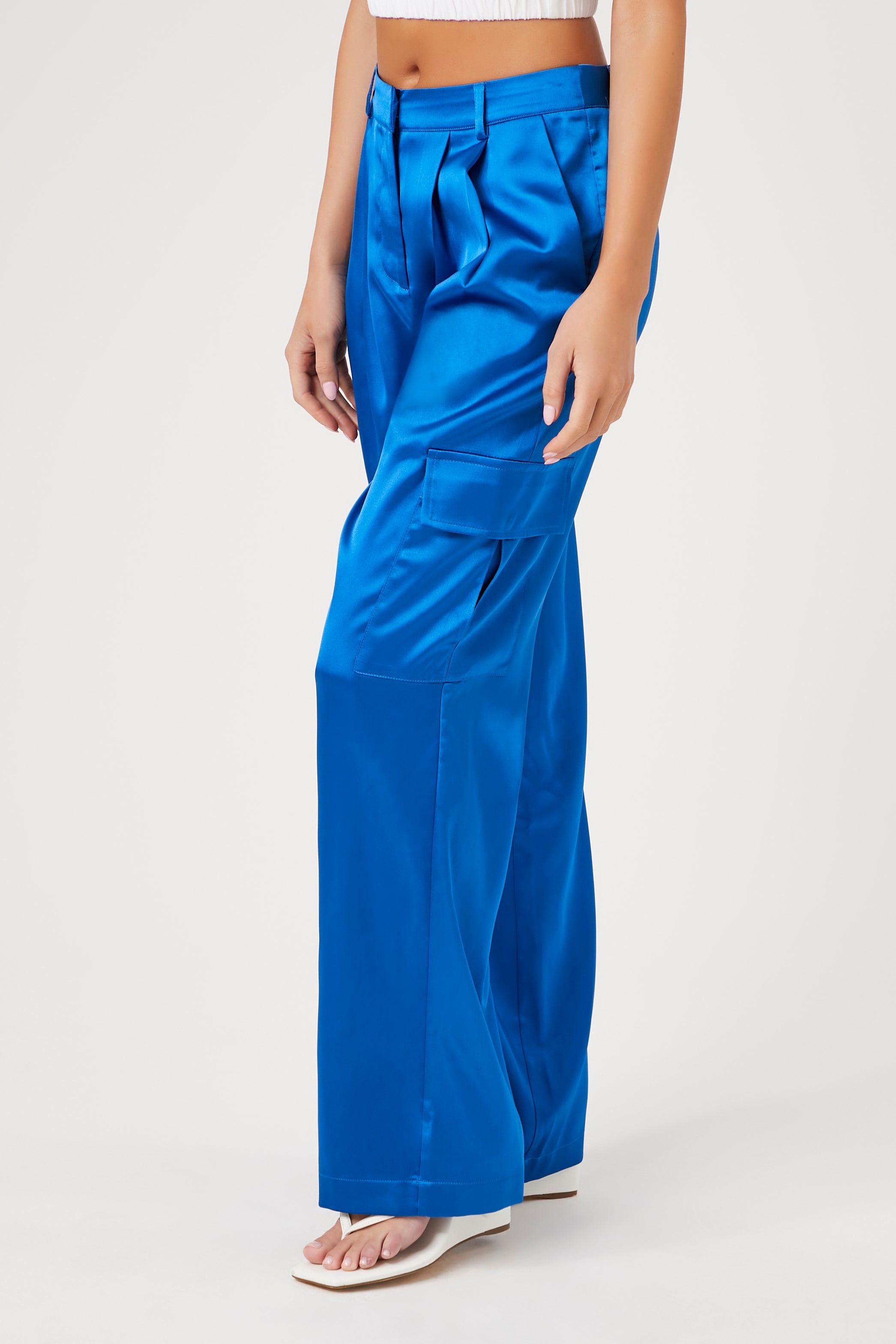 Satin Cargo Pant sold by Urban Planet product image thumbnail 3