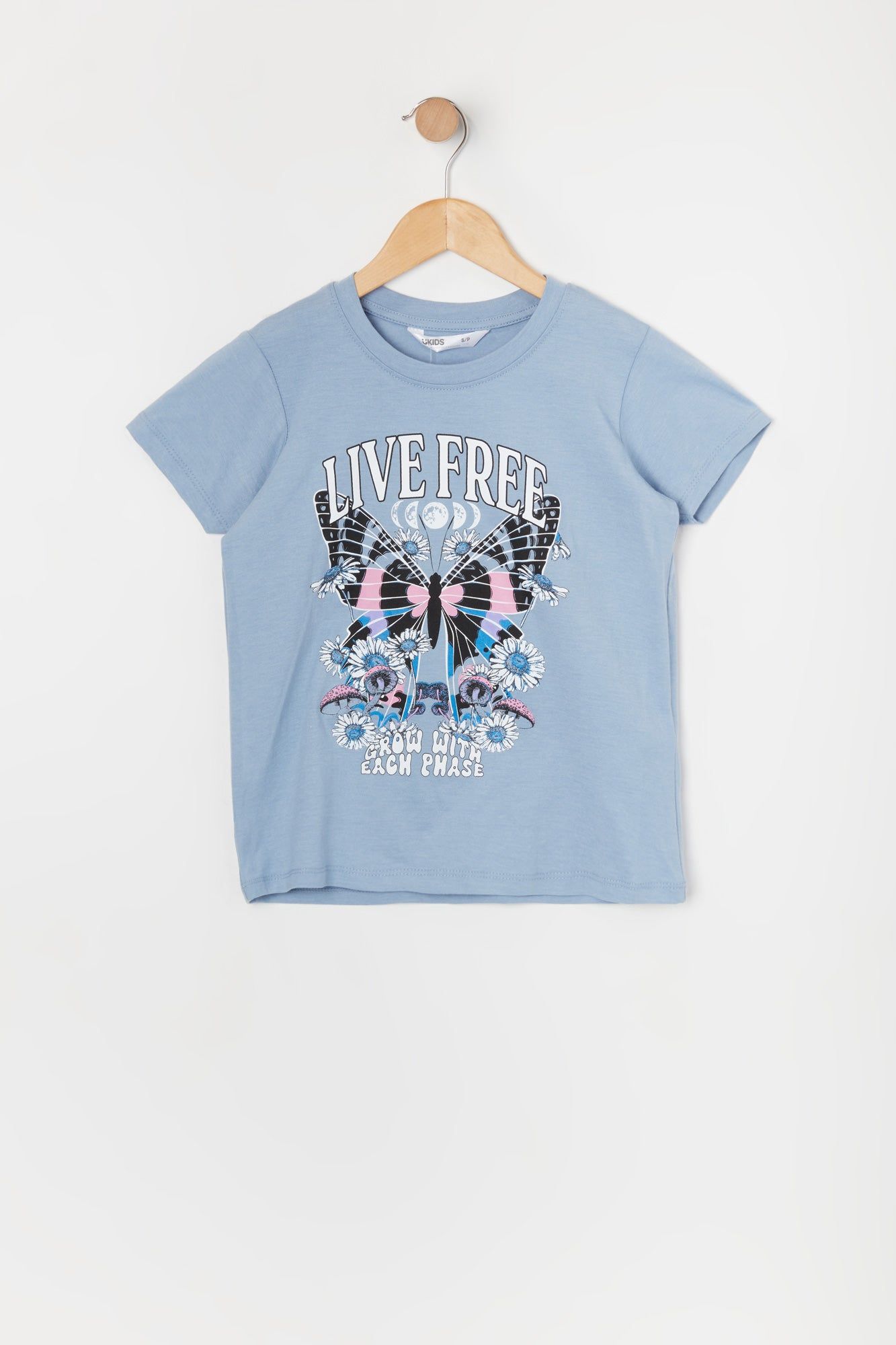 Girls Live Free Graphic T-Shirt sold by Urban Planet