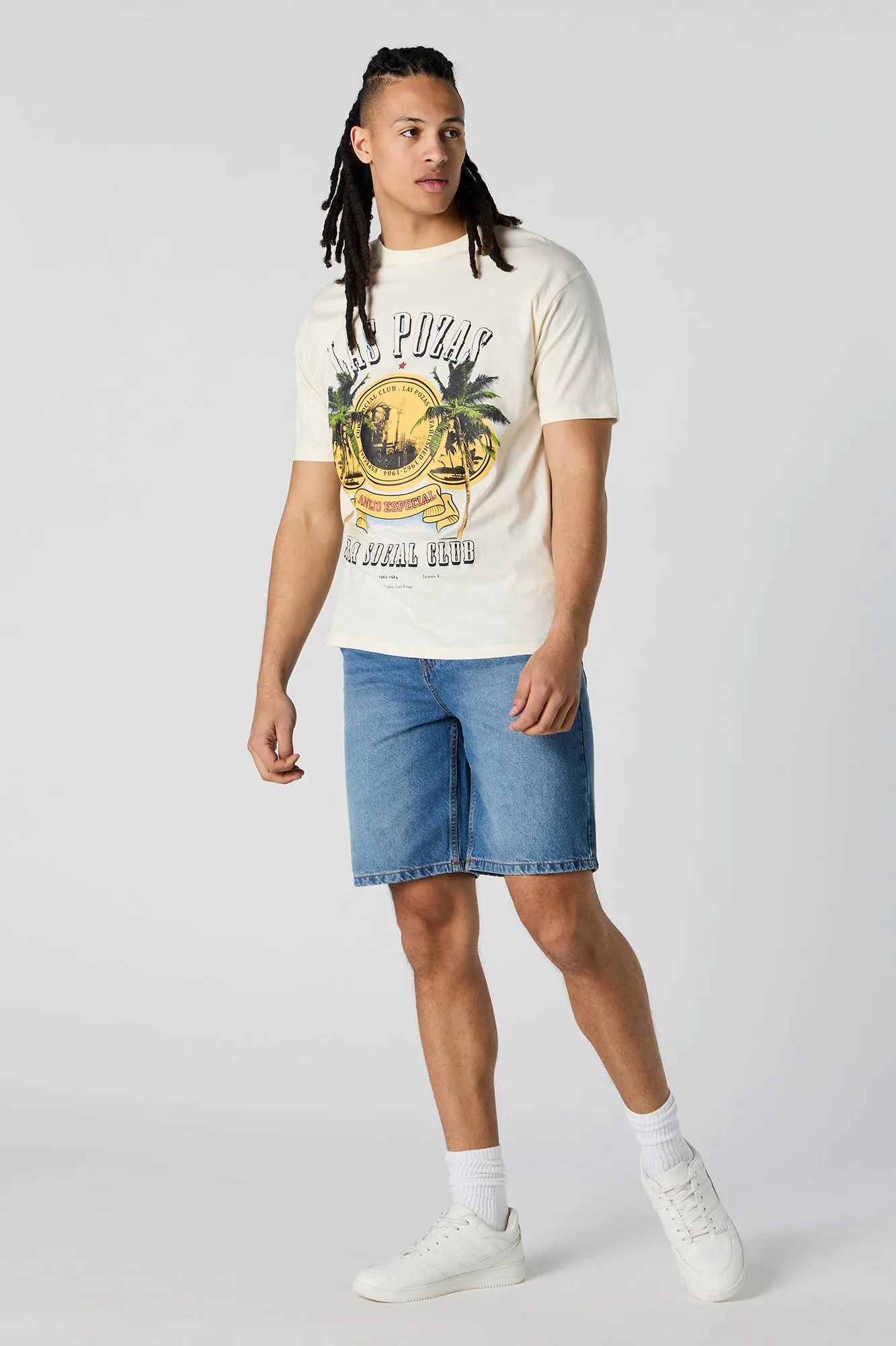 Las Pozas Graphic T-Shirt sold by Urban Planet product image thumbnail 3