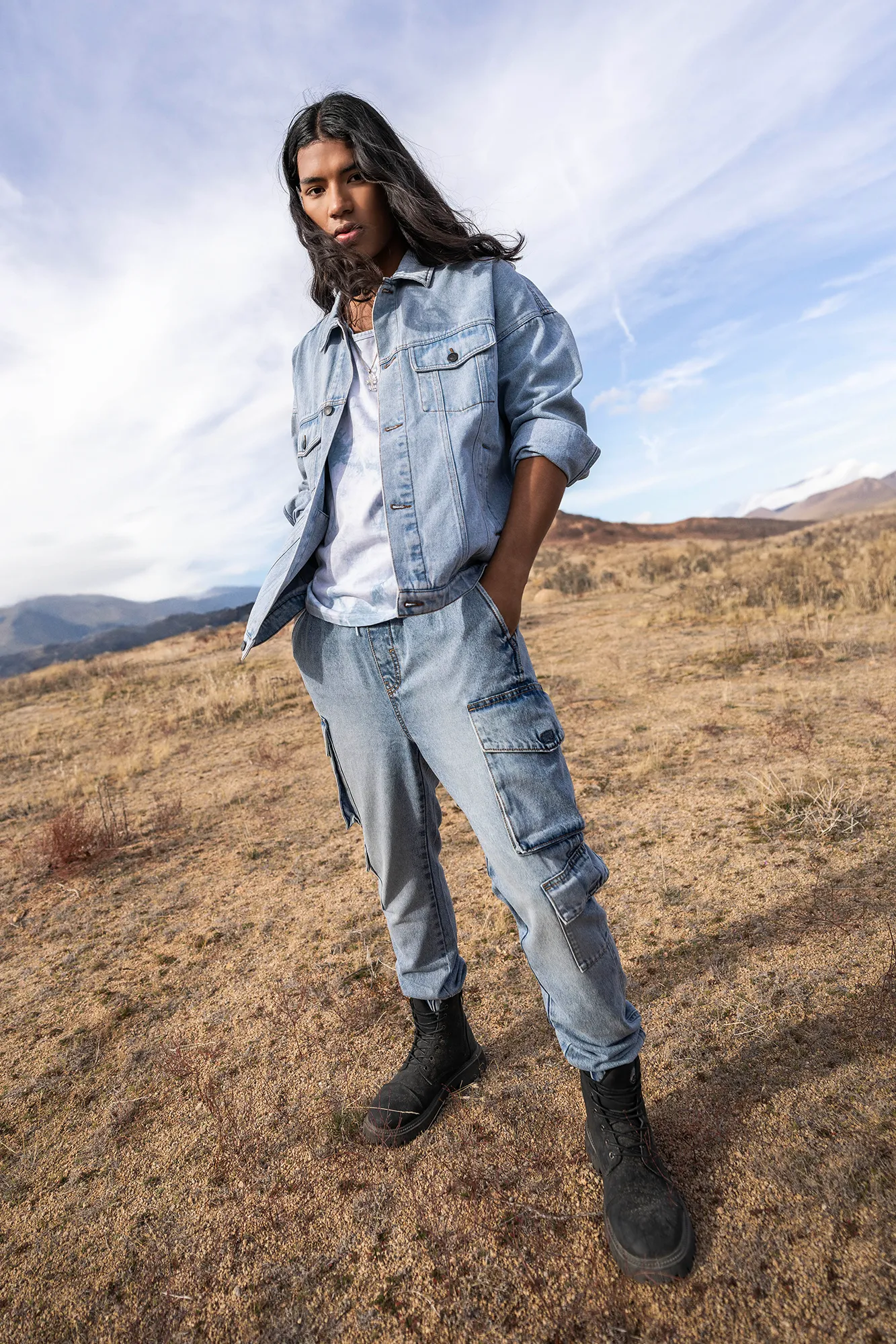 Denim Jacket sold by Urban Planet product image thumbnail 4