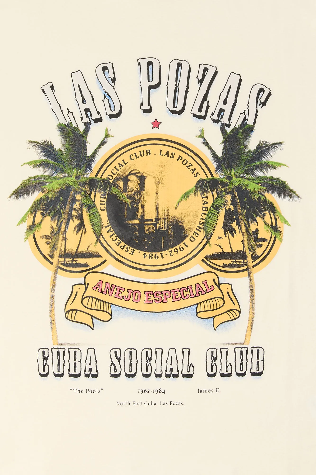 Las Pozas Graphic T-Shirt sold by Urban Planet product image thumbnail 2