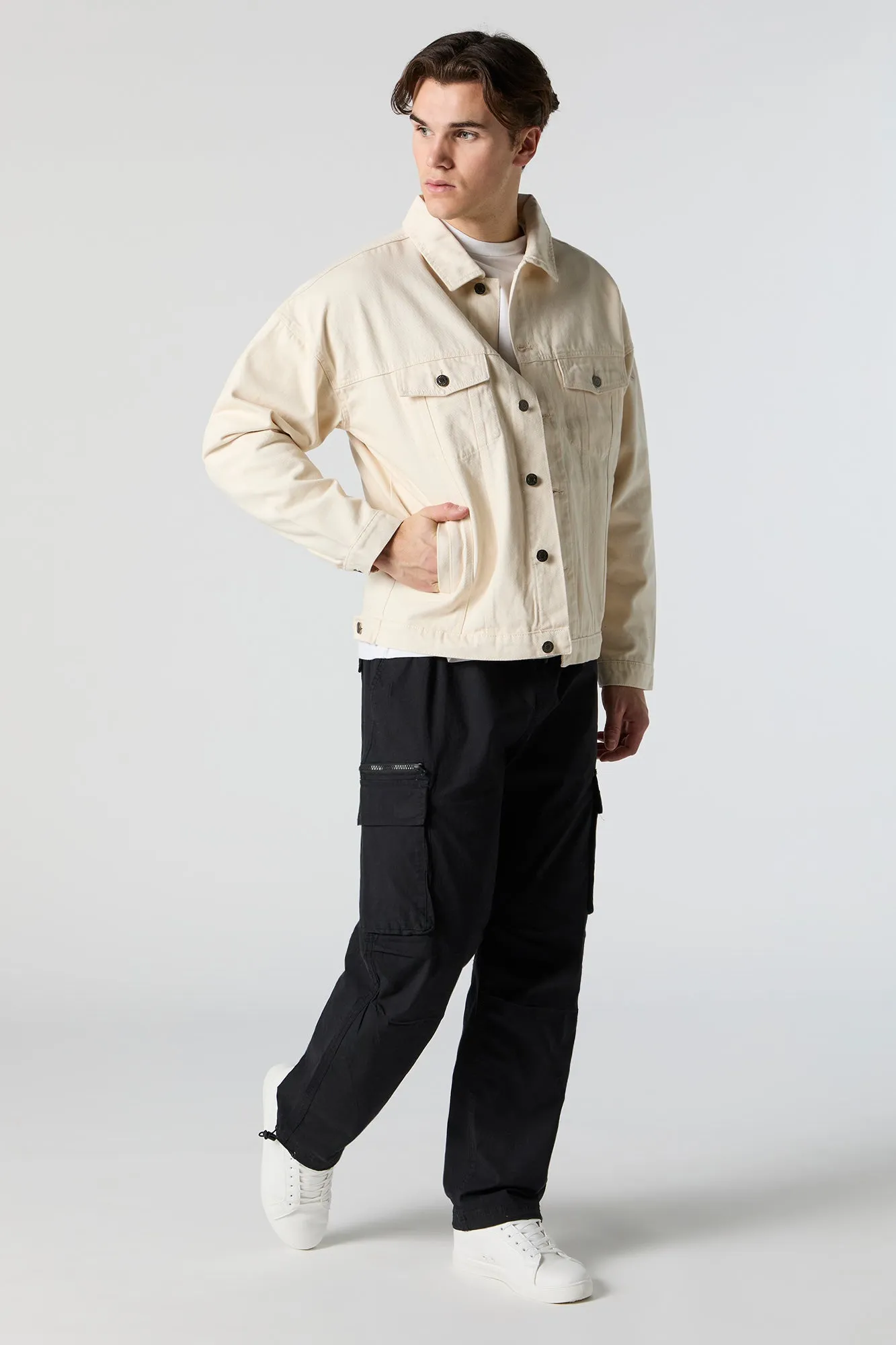 Denim Jacket sold by Urban Planet product image thumbnail 3