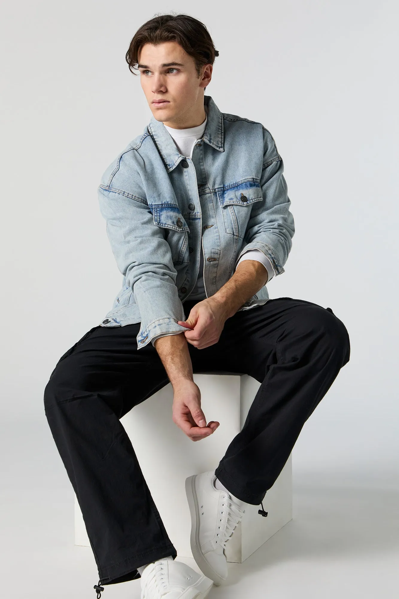 Denim Jacket sold by Urban Planet product image thumbnail 5