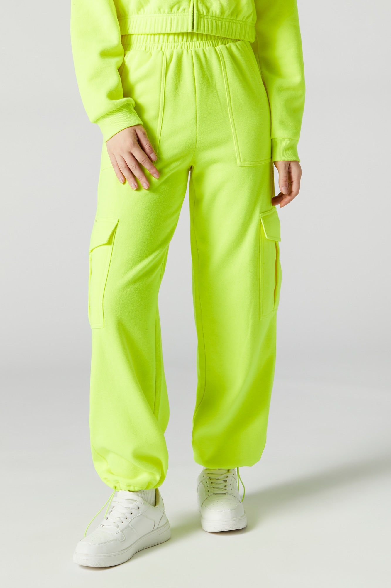 Fleece Cargo Jogger sold by Urban Planet product image thumbnail 2