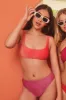 Glitter Knit High Rise Bikini Bottom sold by Urban Planet