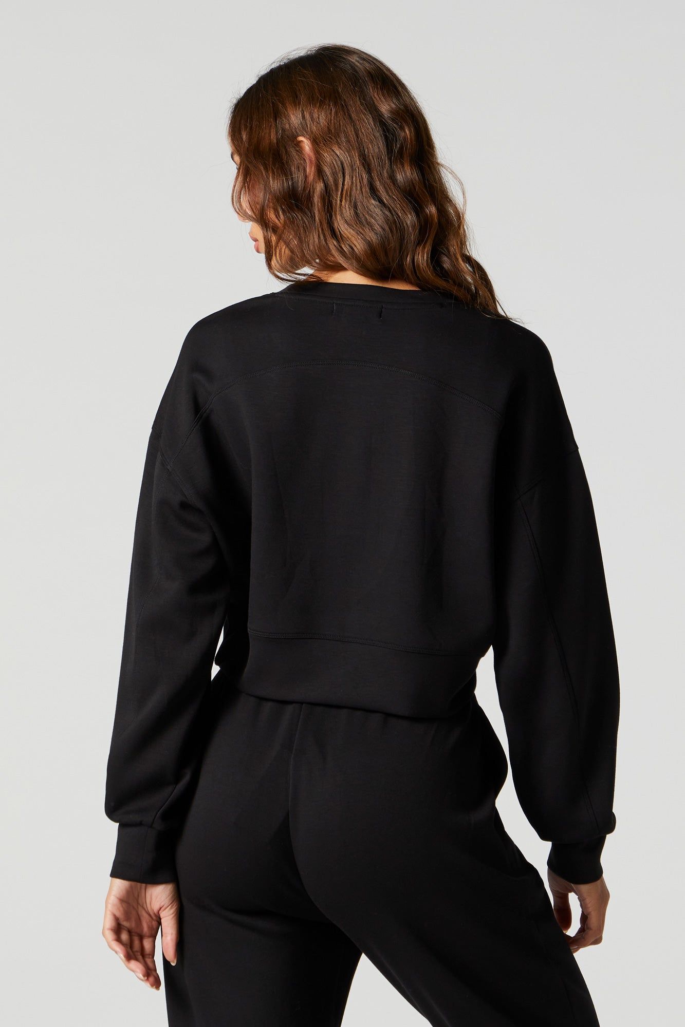 Active Cropped Sweatshirt sold by Urban Planet product image thumbnail 5