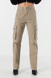 Twill Straight Leg Cargo Pant sold by Urban Planet