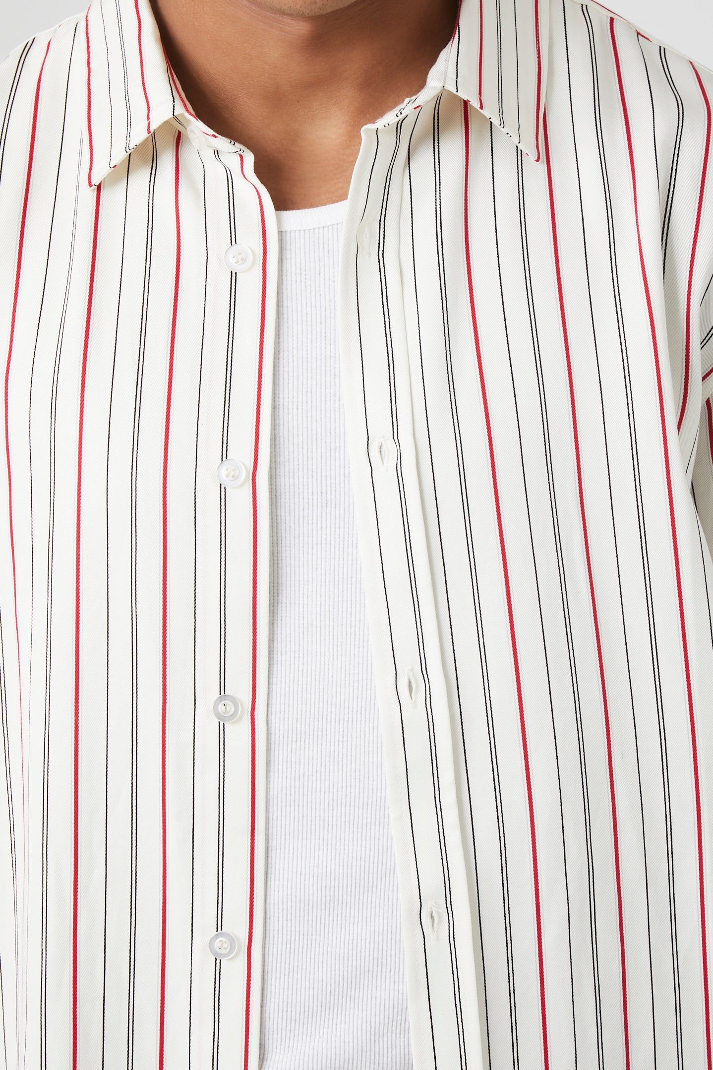 Striped Button-Up Top sold by Urban Planet product image thumbnail 5