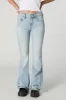 Austin Light Vintage Wash Low-Rise Flare Jean sold by Urban Planet
