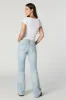 Austin Light Vintage Wash Low-Rise Flare Jean sold by Urban Planet