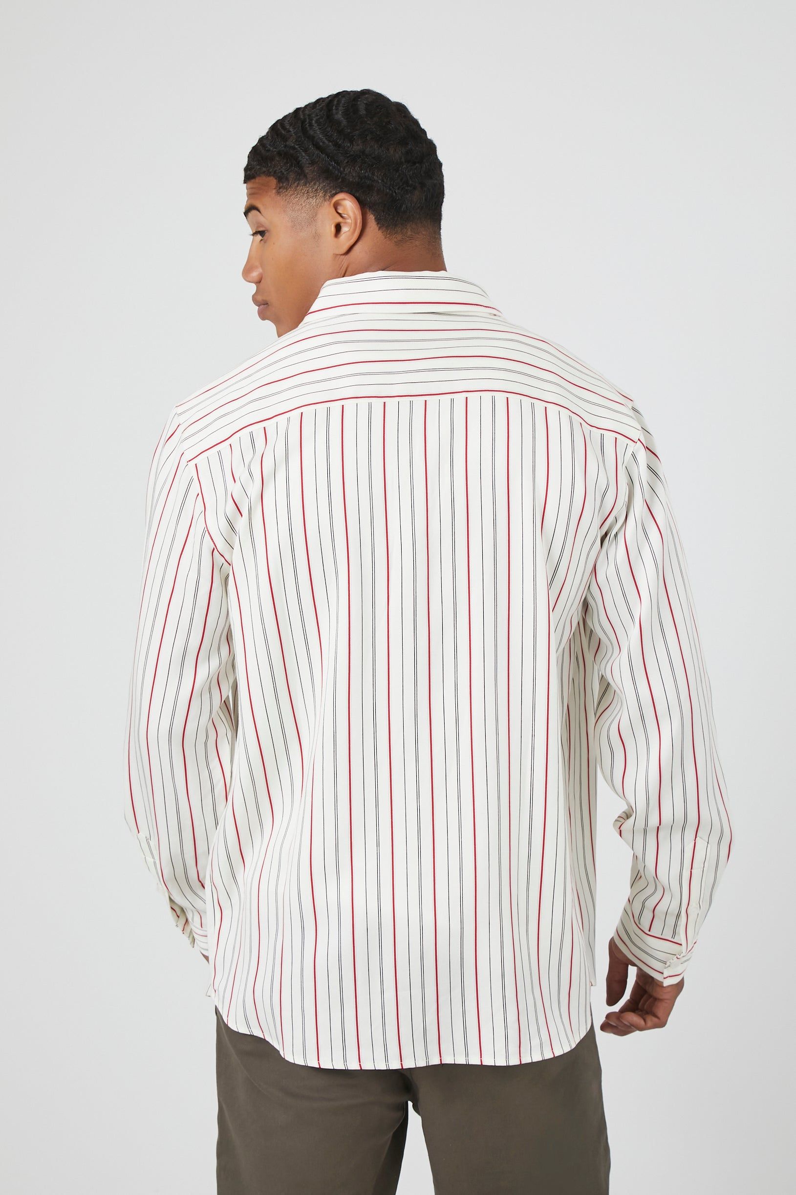 Striped Button-Up Top sold by Urban Planet product image thumbnail 3