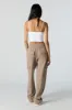 Fleece Wide Leg Cargo Sweatpant sold by Urban Planet