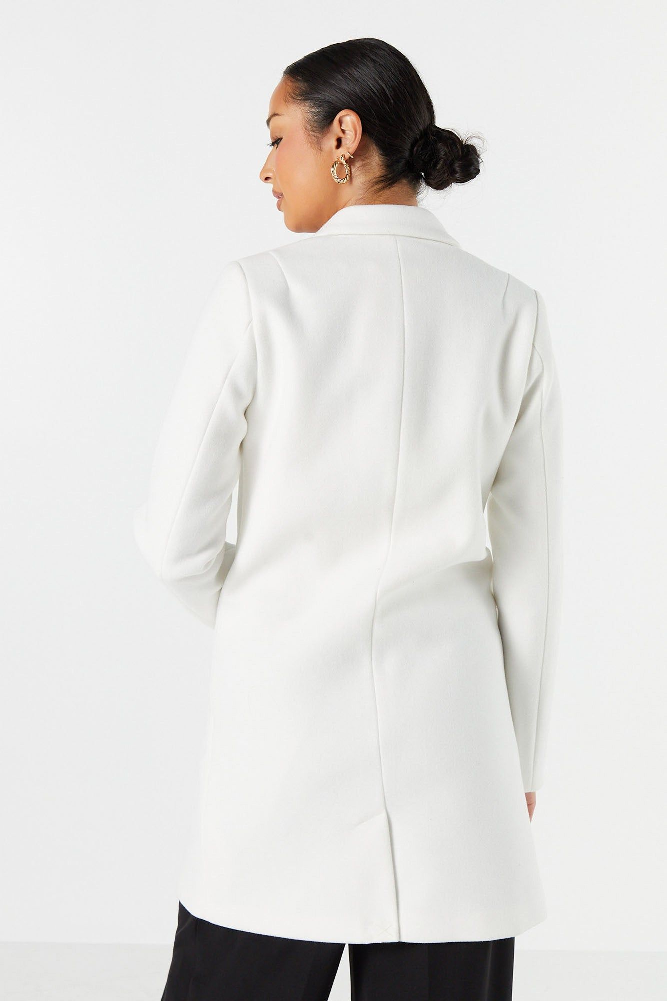 Single Breasted Wool Overcoat sold by Urban Planet product image thumbnail 11