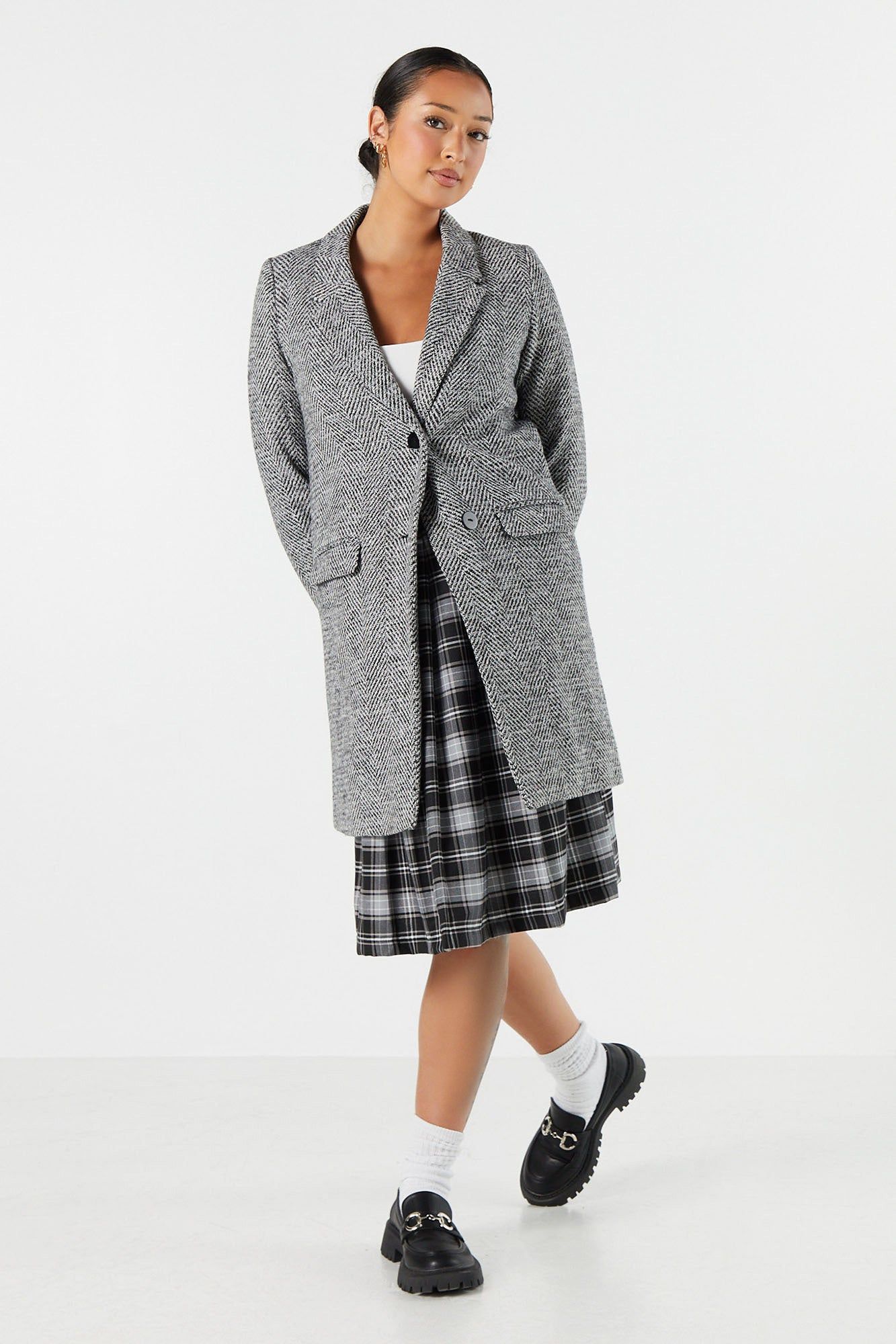 Single Breasted Wool Overcoat sold by Urban Planet product image thumbnail 15