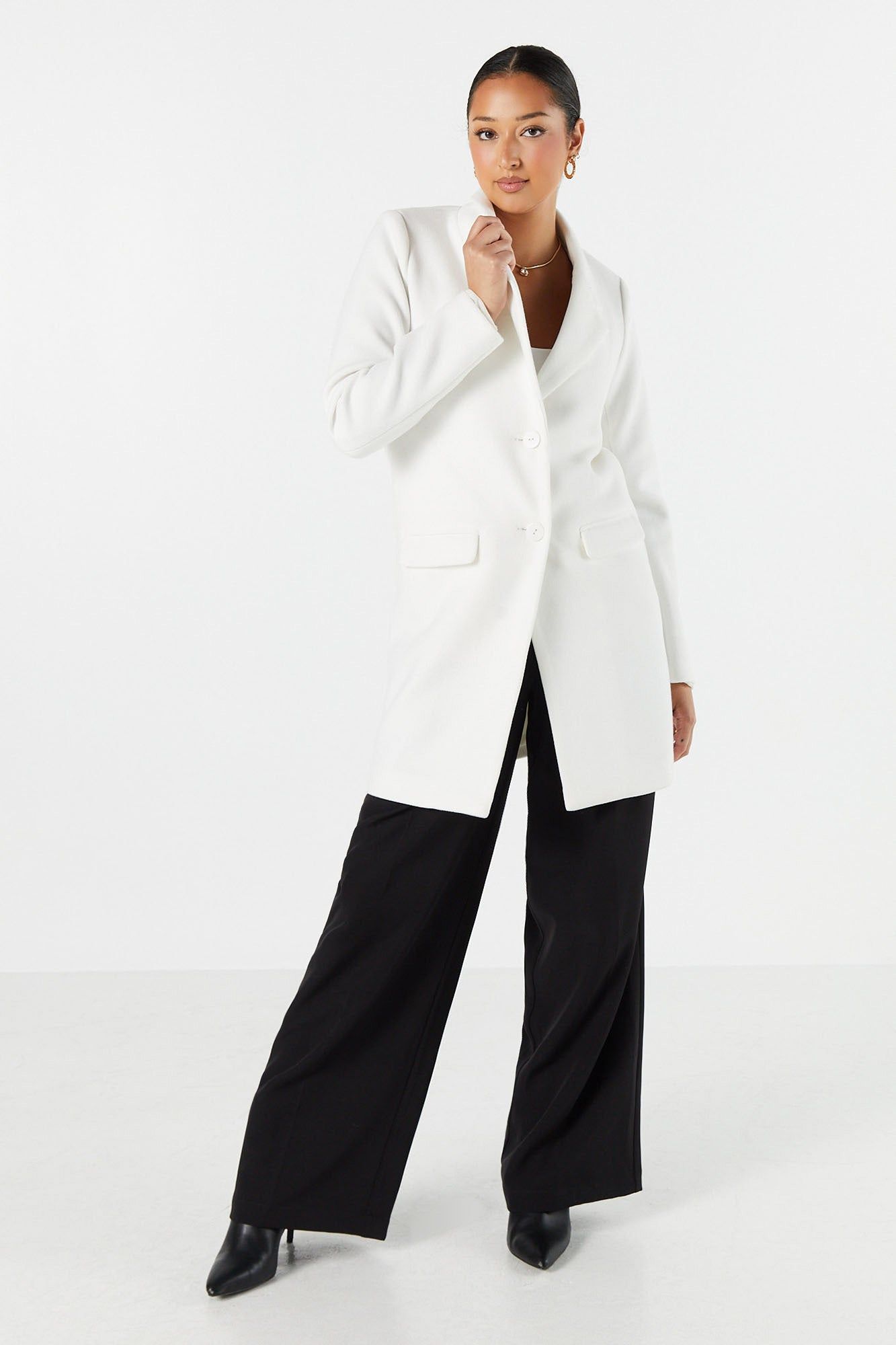 Single Breasted Wool Overcoat sold by Urban Planet product image thumbnail 12