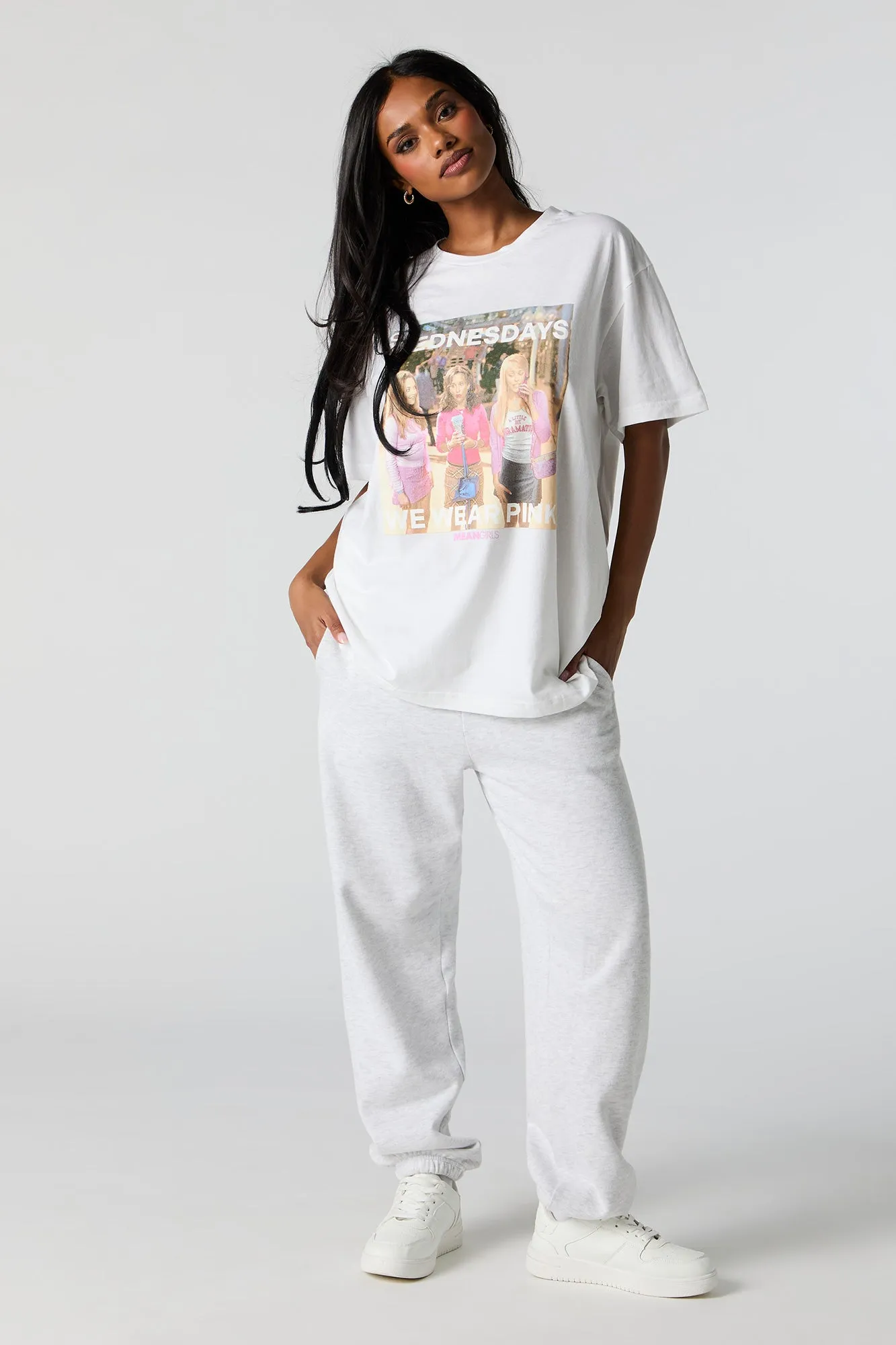 Mean Girls Graphic Boyfriend T-Shirt sold by Urban Planet product image thumbnail 4