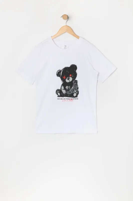 T-shirt à imprimé Robo Teddy pour garçon sold by Urban Planet