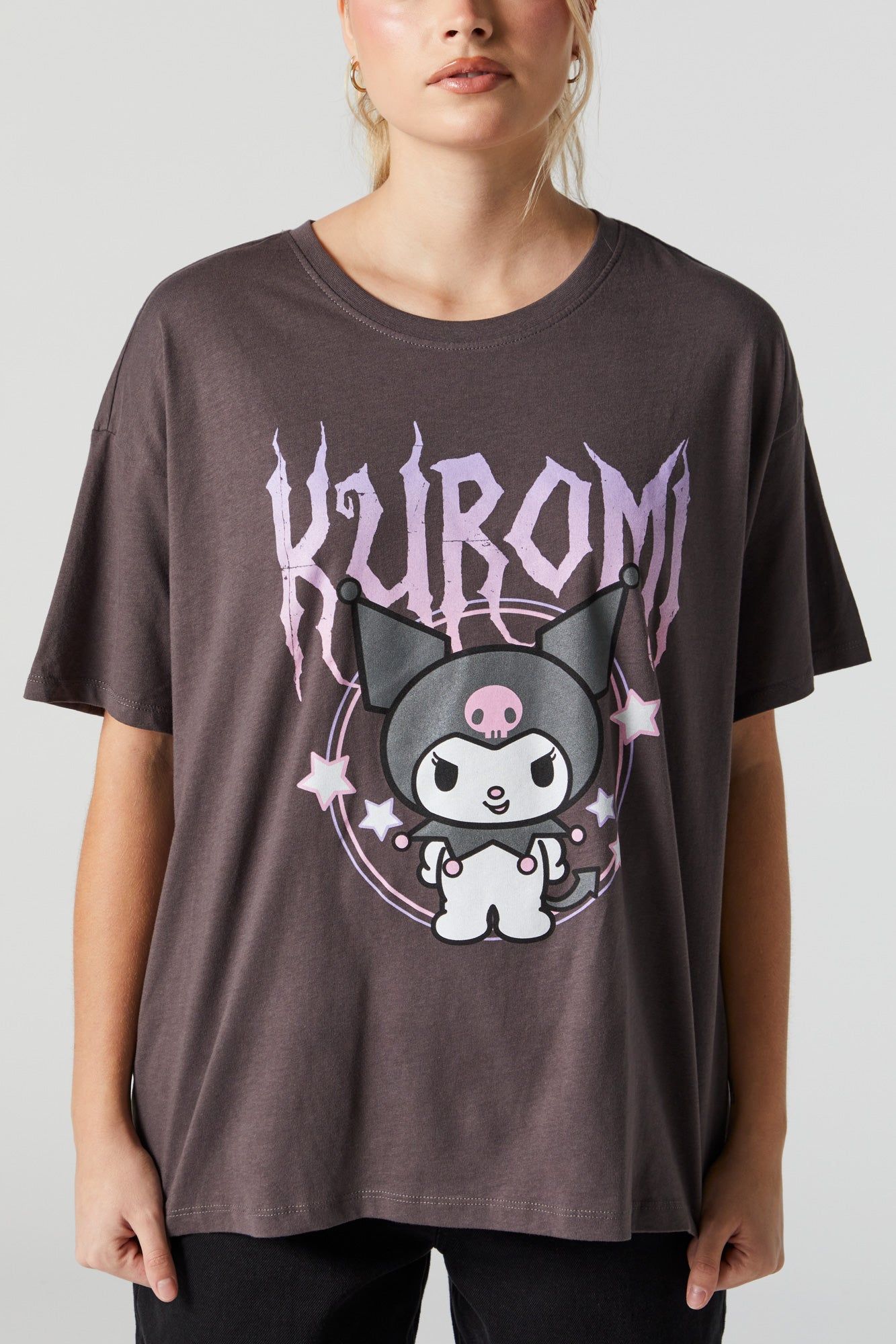 Kuromi Graphic Boyfriend T-Shirt sold by Urban Planet