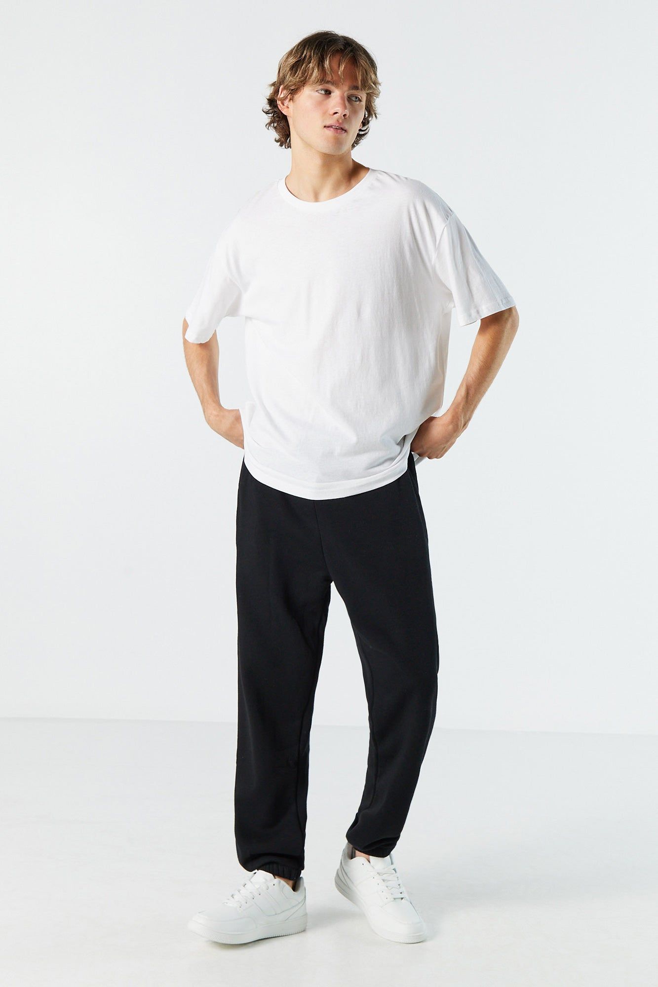 Basic Fleece Sweatpant sold by Urban Planet product image thumbnail 5