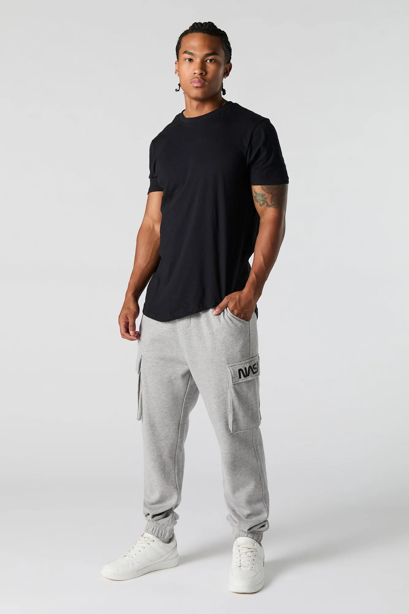 NASA Fleece Cargo Jogger sold by Urban Planet product image thumbnail 2