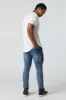 Jean cargo ajusté d'aspect usé sold by Urban Planet