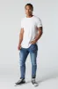 Jean cargo ajusté d'aspect usé sold by Urban Planet