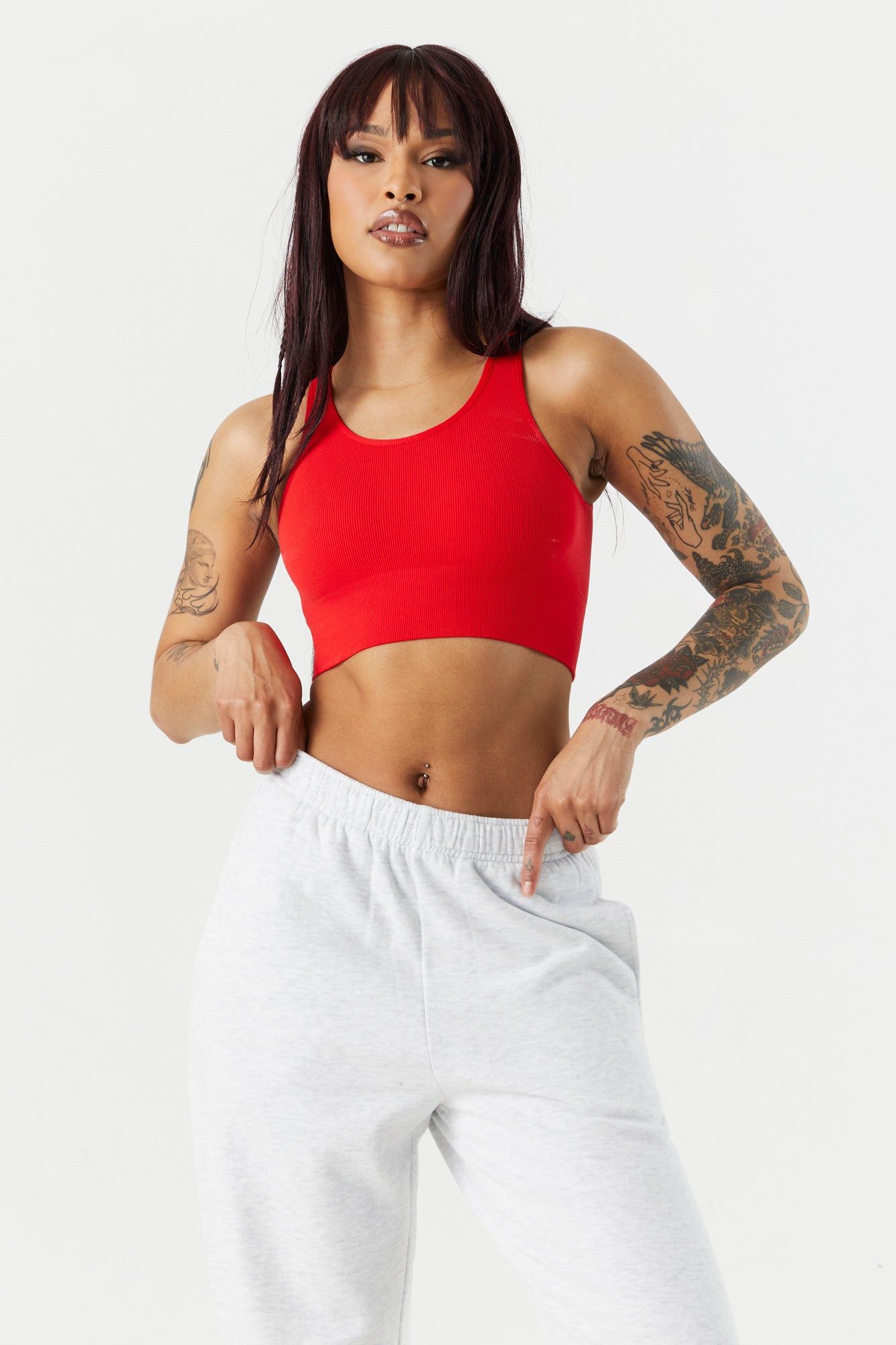 Bralette côtelée sans couture sold by Urban Planet product image thumbnail 7