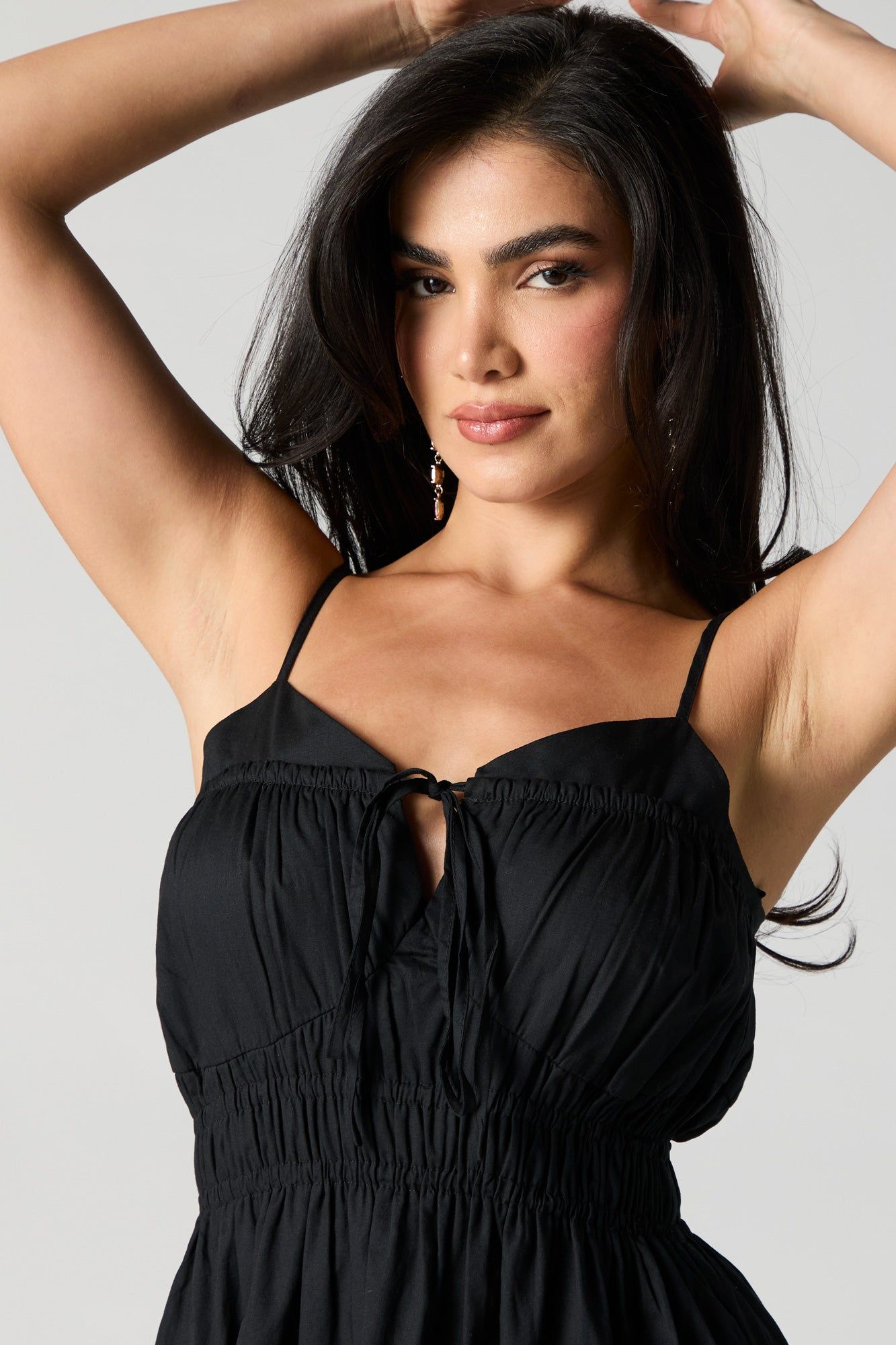 Sleeveless Babydoll Midi Dress sold by Urban Planet product image thumbnail 4