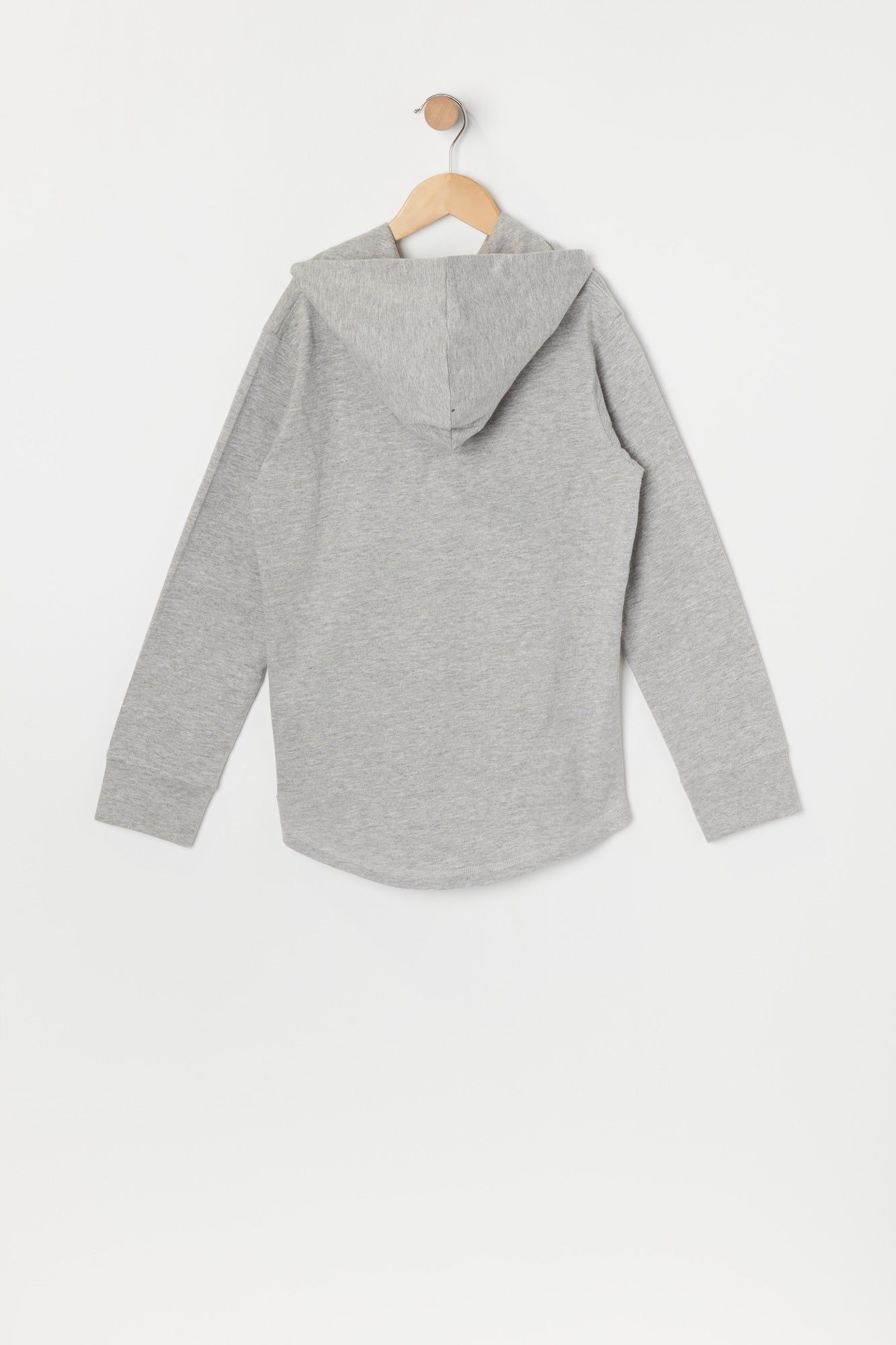 Haut Henley à capuchon avec manches longues pour unisex sold by Urban Planet product image thumbnail 2