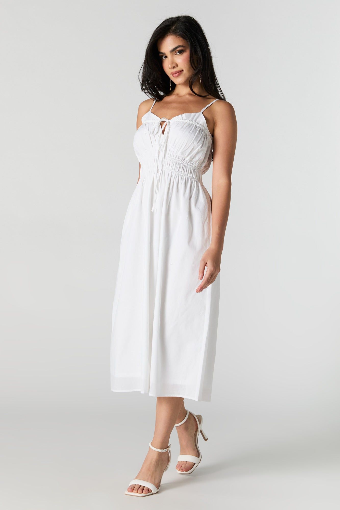 Sleeveless Babydoll Midi Dress sold by Urban Planet product image thumbnail 5