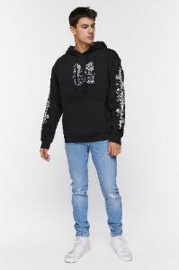 Haut à capuchon avec motif brodé Buena Suerta sold by Urban Planet