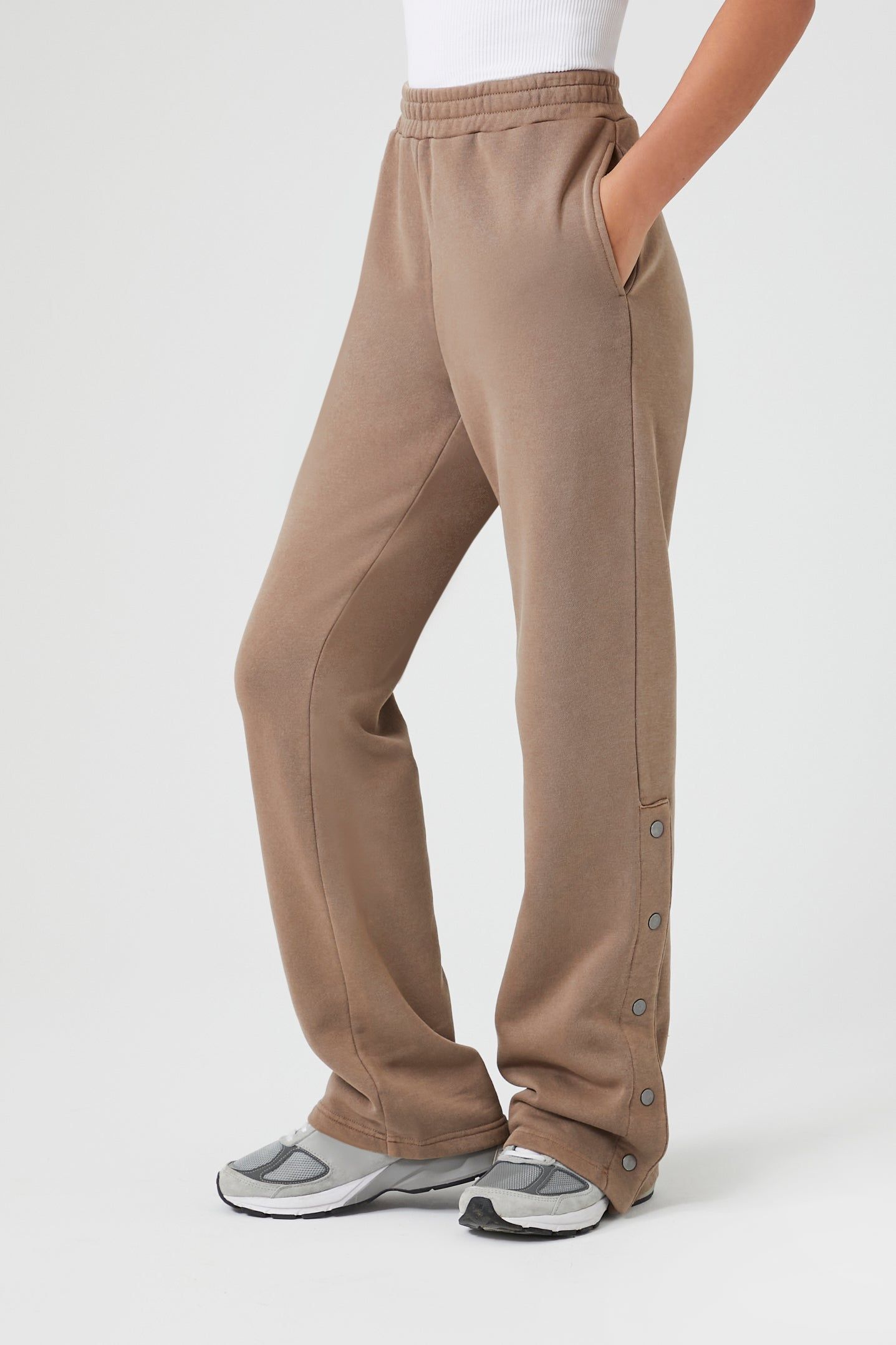 Solid Fleece Sweatpant sold by Urban Planet product image thumbnail 3