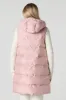 Nylon Longline Puffer Vest sold by Urban Planet