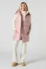 Nylon Longline Puffer Vest sold by Urban Planet