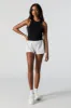 Ribbed High Neck Cropped Tank sold by Urban Planet