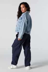 Coloured Cargo Parachute Pant sold by Urban Planet